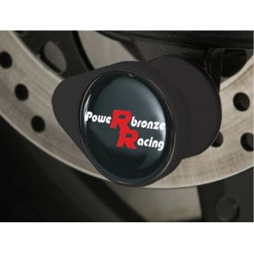 POWERBRONZE Rear Bobbins - Honda CBR600RR - 03>06 - Black