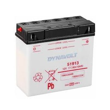 DYNAVOLT Conventional Motorcycle Battery - 51913