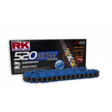 RK High Performance XW-Ring Chain Blue "520" x 124 Link