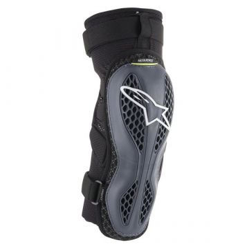 Alpinestars - Sequence Knee Protector - Anthracite/Yellow Fluorescent