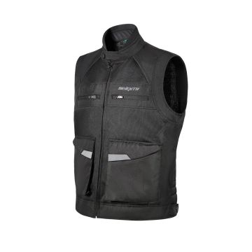 Seventy Degrees | SD-S3 Scirocco Textile Vest | Black