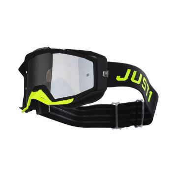 JUST1 IRIS PULSAR BLACK - FLUO YELLOW GOGGLE