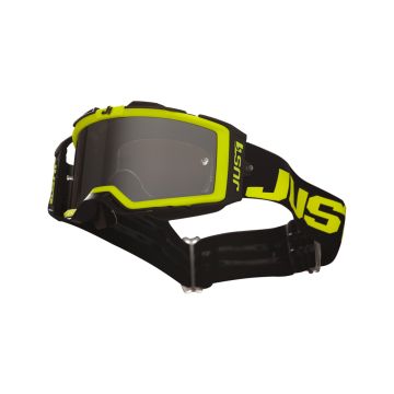 JUST1 Nerve Absolute MX Goggles - Black / Fluo Yellow