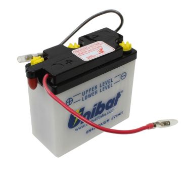 UNIBAT Conventional Motorcycle Battery - 6N4B-2A-SM