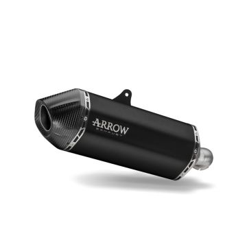 Arrow Sonora Titanium "Dark" Silencer With Carby End Cap For KTM 1290 Super Adventure 2021 > 2024 