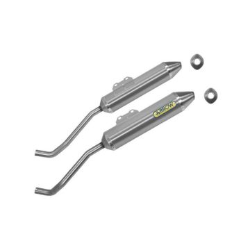 Arrow Thunder Approved Aluminium Silencers (Right And Left) For Yamaha XT 660 X/R 2004 > 2010