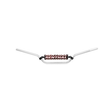 Renthal - Handlebar 7/8 - MINI - Silver - Padded - Kawasaki KX65 2002-14