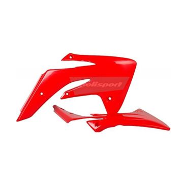 Polisport - Radiator Scoops Red - Honda CRF150R - 2007-23