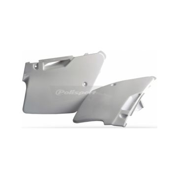 Polisport - Side Panels White - Kawasaki KX125/250 - 1995-98