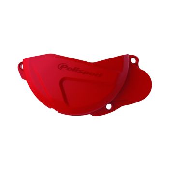 Polisport - Clutch Cover Protection Red - Honda CRF250R - 2013-15