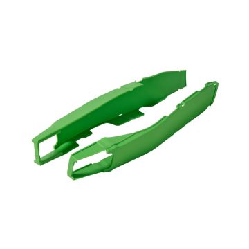 Polisport - Swingarm Protectors Green - Kawasaki KXF250/450 - 2012-16