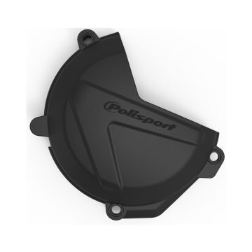 Polisport - Clutch Cover Protection Black - Husqvarna FC250, FC350, FX350 - 2016-22