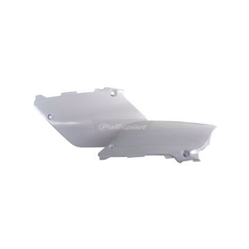 Polisport - Side Panels White - Yamaha YZ125/250 - 2002-10