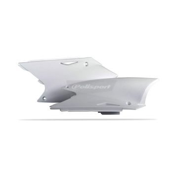 Polisport - Side Panels White - Suzuki RMZ250 - 2004-06