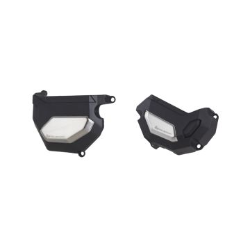 Polisport - Kit Engine Cover Protector Black - Yamaha MT-07 - 2014-20