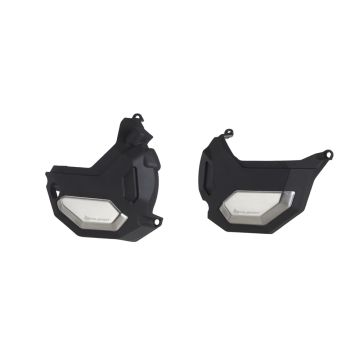 Polisport - Kit Engine Cover Protector Black - Honda Africa Twin CRF1100L - 2020-23