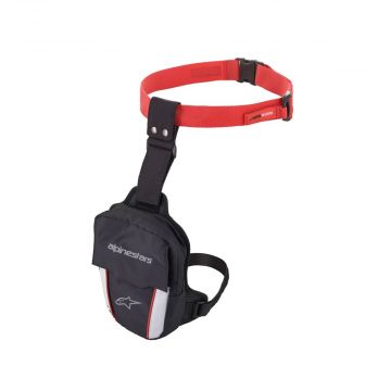 Alpinestars Access Thigh Bag - Black / Red / White