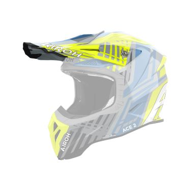 Airoh | Peak | Yellow Gloss | Fits: Aviator Ace 2 Proud