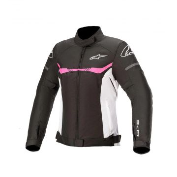 Alpinestars - Stella T-SP S Waterproof Jacket - Black/White/Fuxia