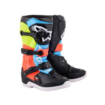 Alpinestars - Tech 3S Youth - Black/Yellow Fluo/Red Fluo