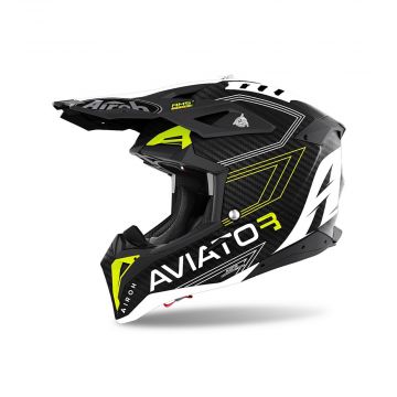 Airoh Aviator 3 - Yellow Matt - Primal Helmet