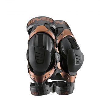 EVS Axis Pro Knee Braces (Pair) - Black Gold