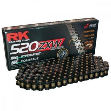 RK High Performance XW-Ring Chain Black "520" x 150 Link