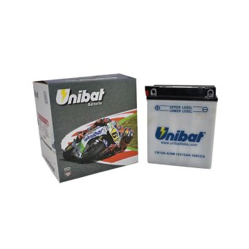 UNIBAT Conventional Motorcycle Battery - CB12A-A-SM