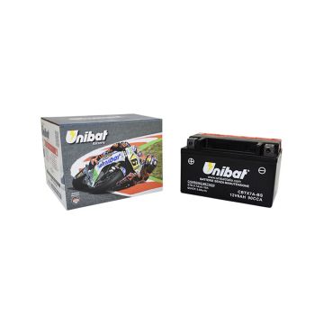 UNIBAT Maintenance Free Series Motorcycle Battery - CBTX7A-BS