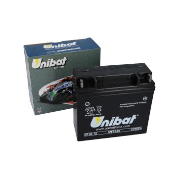 UNIBAT Maintenance Free Ready Series Motorcycle Battery - CP18-12