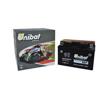 UNIBAT Maintenance Free Series Motorcycle Battery - CT12A-BS
