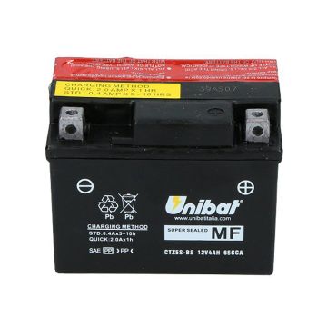 UNIBAT Maintenance Free Series Motorcycle Battery - CTZ5S-BS