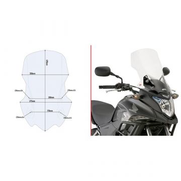 Givi D1121ST Specific Screen - Transparent