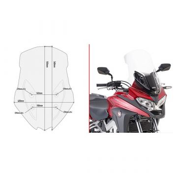 Givi D1157ST Specific Screen for Honda Crossrunner 800 (15 > 18)