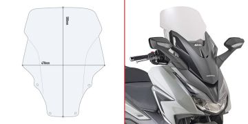 Givi D1187ST Specific Transparent Windscreen for Honda Forza 125 - 350 (2021)