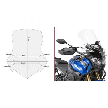 Givi D2119ST Specific Screen for Yamaha XT1200ZE Super Tener