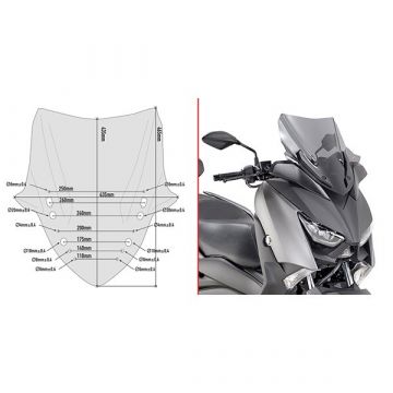 GIVI - D2136S Smoked Specific Screen