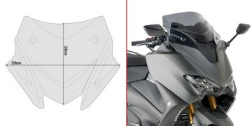 GIVI - D2147B Smoked Specific Screen