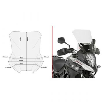 GIVI - D3112ST Transparent Specific Screen