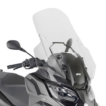 Givi D5619ST Windscreen - Transparent - PiaggioMP3 HPE 400-400 Sport 530 Exclusive (2022) 