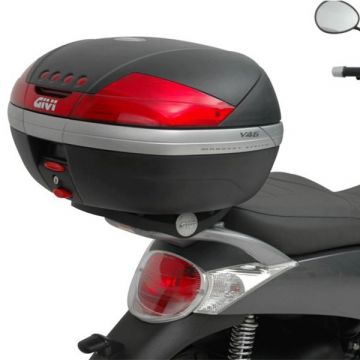 GIVI E317M SPECIFIC PLATE FOR APRILIA SCARABEO 500