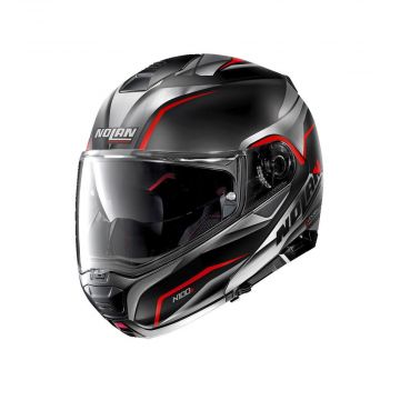 Nolan N100-5 Balteus N-Com Helmet - Flat Black