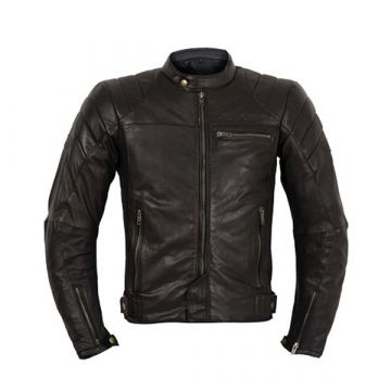 Prexport Ghost Leather Jacket - Black
