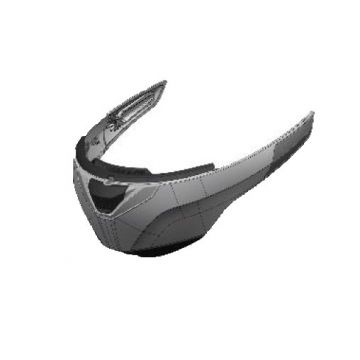 Shark Kit Chin for Evo one Krono-White/Red