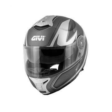 Givi X.21 Challenger Man Helmet - Matt, Silver, Titanium