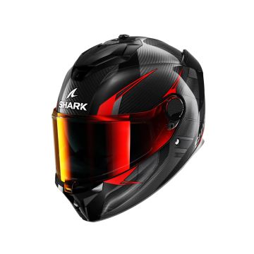 Shark Spartan GT Pro Carbon Full Face Helmet - Black/Red