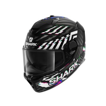 Shark Spartan GT E-Brakee - Matt Black/White