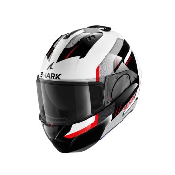Shark Evo ES KRYD - White/Black/Grey/Red