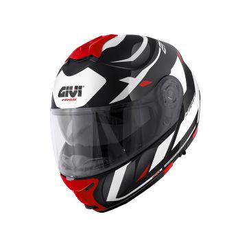 GIVI | X21 Evo Number | Flip-Up Helmet | Black / White / Red