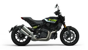 Indian FTR - Onyx Black Lime Graphics